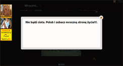 Desktop Screenshot of mroczni.pl
